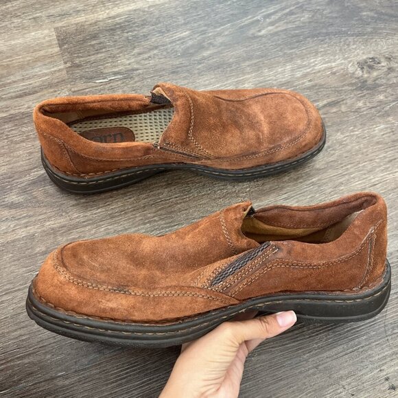 Born Other - SOLD Born Men’s Slip On Loafers Shoe Size US 10.5 Wide Leather Handcrafted